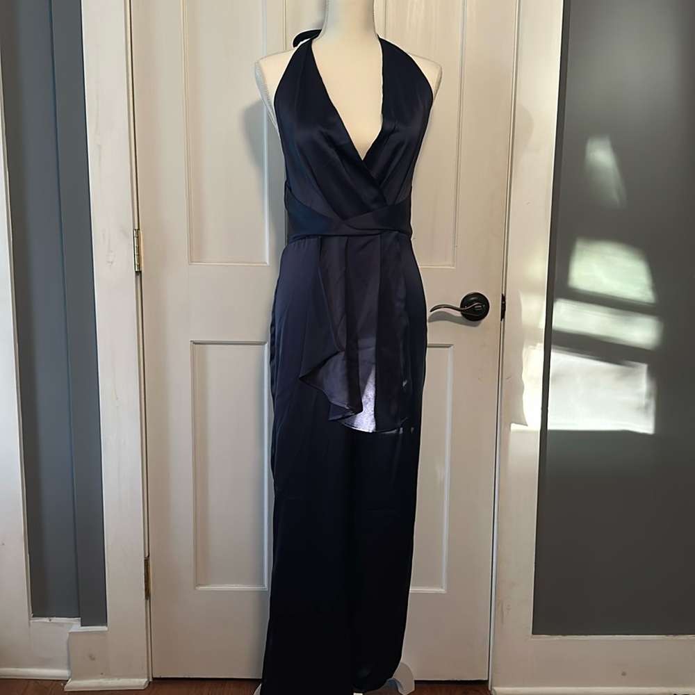 Satin jumpsuit